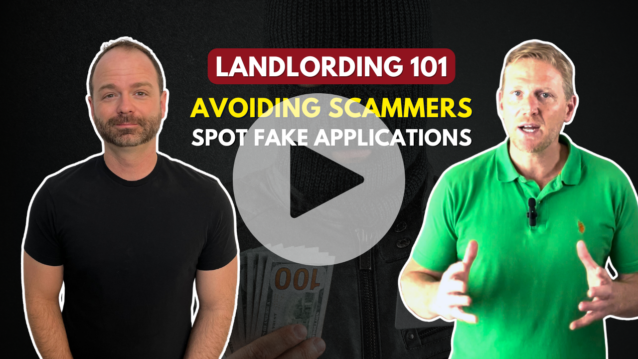 AVOID SCAMMERS! Spotting Fake Applications & Qualifying Tenants Like a Pro
